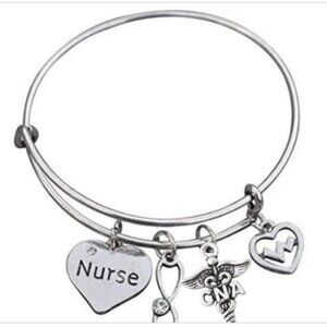 CNA Charm Bangle Bracelet